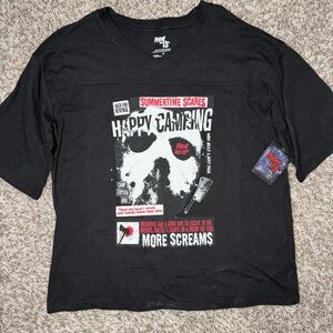 Friday The 13th Black Graphic T-Shirt Size XL